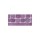 Acryl-Mosaik, Glitter, selbstklebend, violett, &oslash; 5 mm, quadratisch, 3 Farben, Beutel, 144 St&uuml;ck