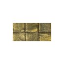 Acryl-Mosaik 1x1 cm metallic, brill.gold, Box ca. 205 St./ 50 g