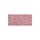 Twin-Rocailles m. Doppelloch, rosa chiffon, 2,5x5mm, transp.m. Farbeinzug, Dose 14g