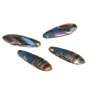Dagger-Beads glanz, royalblau, 5x16mm, Dose 12St&uuml;ck