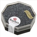 Delica-Rocailles, 1,6 mm &oslash; metallic matt, blaugrau, Dose 6g