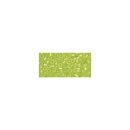 Delica-Rocailles, 1,6 mm &oslash;,  Rainbow , apfelgr&uuml;n, Dose 8g, transparent, matt