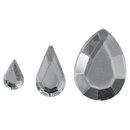 Acryl- Strasstropfen, kristall, 6,10,14mm, 310 Stück