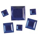 Acryl- Strassquadrate, dunkelblau, 6,10,14mm, 310 Stück