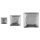 Acryl- Strassquadrate, kristall, 6,10,14mm, 310 St&uuml;ck