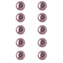Plastik-Strasssteine, selbstklebend, rosé, 5 mm