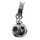 Shoe-Charms: Fußball, 10mm, mit Clip 11mm