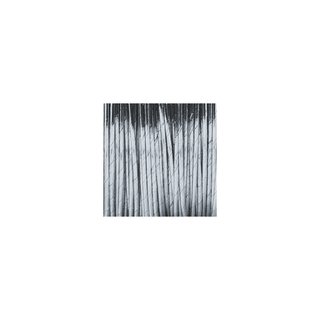 Schmuckdraht, 0,5 mm ø, silber, Rolle 8 m
