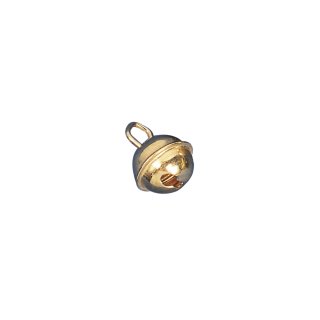Metallglöckchen (kugelförmig), gold, 15 mm ø