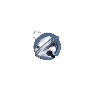 Metallglöckchen (kugelförmig), platin, 24 mm ø