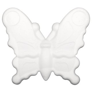 Styropor Schmetterling, 12,5cm, flach