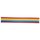 Wachs-Zierstreifen Regenbogen, 2 mm, 23 cm, Btl. 14 Stück