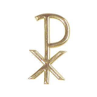 Wachsmotiv: Pax, 40 mm, gold, Beutel 1 Stück