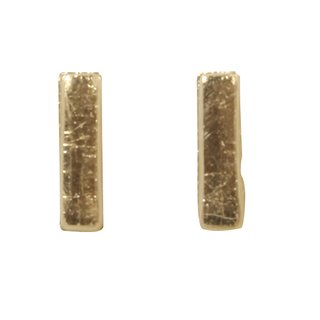 Wachsbuchstaben I, 9mm, gold, 2 Stück im Beutel