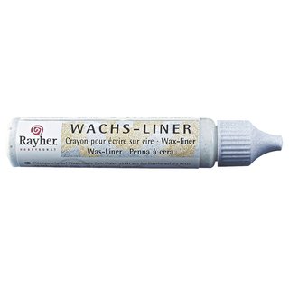 Wachs-Liner silber-glimmer,Tube, 30 ml