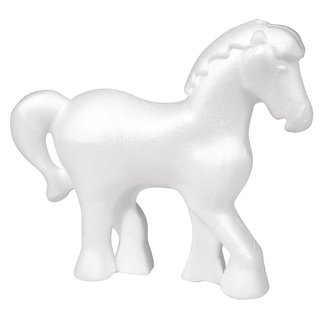Styropor-Pferd, 15x13,5 cm