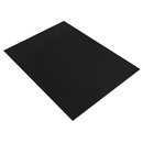 Moosgummi Platte, 2 mm, schwarz, 20x30 cm, 1 Stück