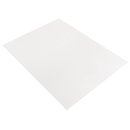 Moosgummi Platte, 2 mm, weiß, 30x40 cm, 1 Stück