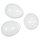 Plastik-Eier , 6 cm, Beutel 10 St&uuml;ck