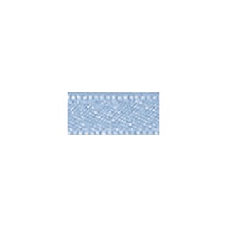 Satinband mit Webkante, h.blau, 6 mm, Rolle 10 m