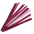 Chenilledraht-Mischung, pink T&ouml;ne, 50x0,9cm, sortiert, Beutel 10St&uuml;ck