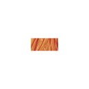 Rayonbast, matt, orange, Strang 20 m, 100% Viskose