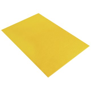 Textilfilz, gelb, 30x45x0,4cm