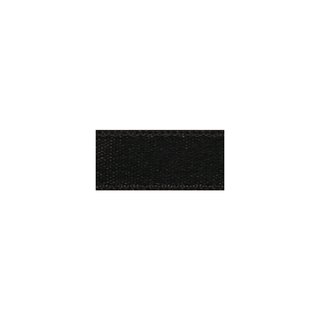 Satinband, schwarz, 3mm, Rolle 10m