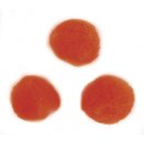 Pompons, orange, 7 mm, Beutel 70 Stück