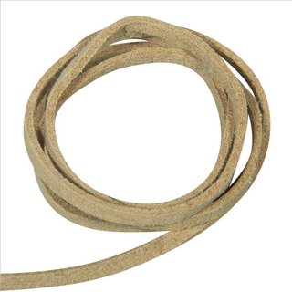 Micro-Wildleder, beige, 2,5x0,003m, Beutel 1 Stück