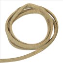 Micro-Wildleder, beige, 2,5x0,003m, Beutel 1 Stück