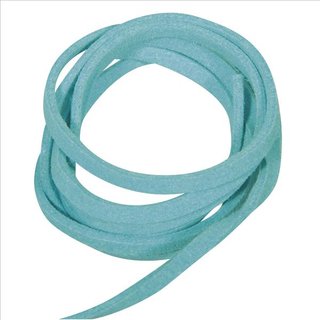 Micro-Wildleder, türkis, 2,5x0,003m, Beutel 1 Stück