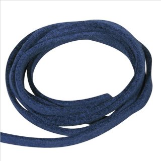 Micro-Wildleder, dunkelblau, 2,5x0,003m, Beutel 1 Stück