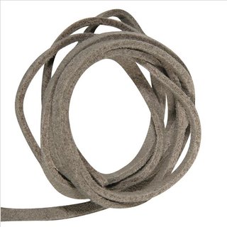 Micro-Wildleder, grau, 2,5x0,003m, Beutel 1 Stück