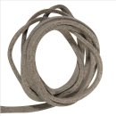 Micro-Wildleder, grau, 2,5x0,003m, Beutel 1 Stück