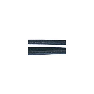 Rundriemen aus Ziegenleder, 1,5mm ø, schwarz, 100cm, Beutel 2 Stück
