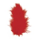 Deko-Feder, rot, 8 cm, Beutel 10 St&uuml;ck