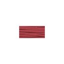 Gummifaden, 1 mm, rot, Karte 5 m