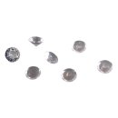 Acryl Streuteile Diamant, 12mm ø, kristall, Dose 60g