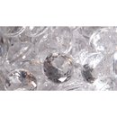 Acryl Streuteile Diamant, 12mm &oslash;, kristall, Dose 60g
