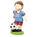 Polyresin Fußball-Junge, 6cm