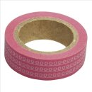 Washi Tape Spirale, rosé