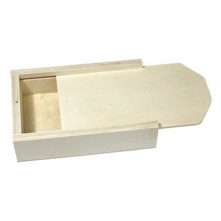 Holz Box mit Schiebedeckel FSC MixCredit, 13,5x8x3cm