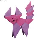 Origami-Faltblätter, FSC Mix Credit, 10x10cm
