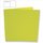 Karte quadratisch, doppelt, 135x270 mm, lindgrün, uni, 220g
