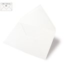 Kuvert B6, uni, weiß, 180x120mm, 90g/m2