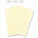 Briefbogen A4, pergament, elfenbein, 210x297mm, 100g/m2