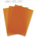 Briefbogen A4, pergament, mandarine, 210x297mm, 100g/m2
