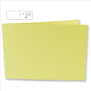 Karte B6, querformat, pastellgrün, 336x116mm, 220g/m2