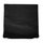 Baumwoll- Kissenbezug m. Reißverschluss, schwarz, 40x40cm, 1 Stück